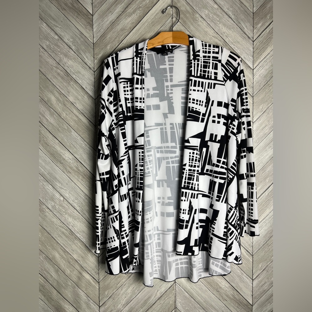 Sun Kim Open Front Cardigan